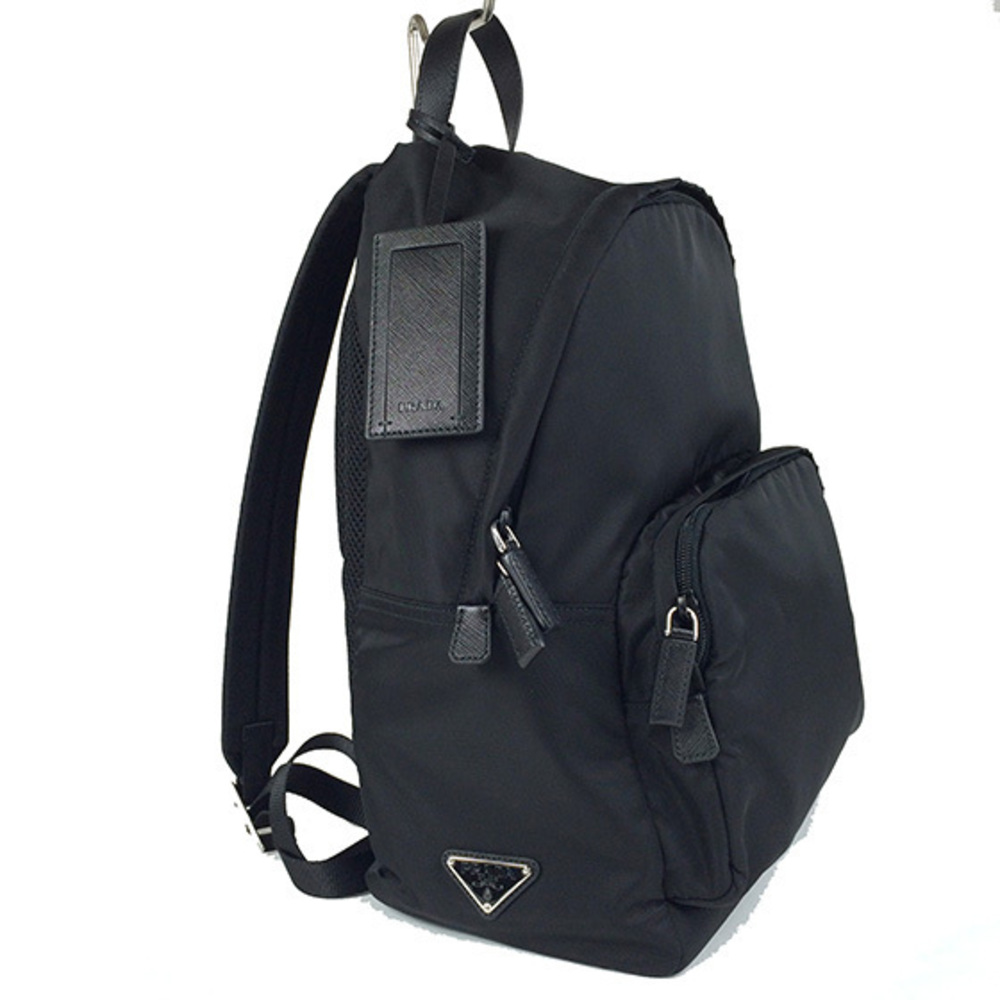 Prada Testo Montagna Nylon Backpack Black Shoulder Bag - Picture 2 of 7